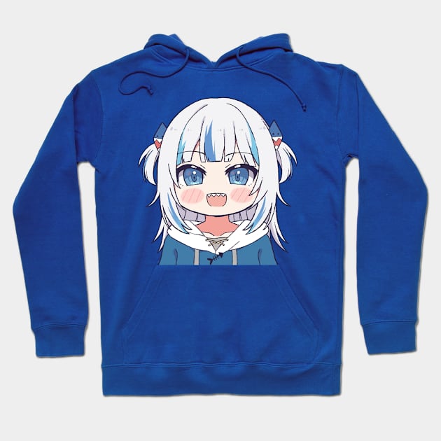 Gawr Gura Chibi Hoodie by Kent